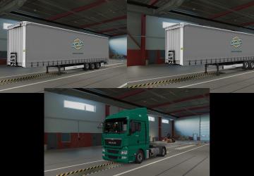 TK KAPITAN Skin version 1.0 for Euro Truck Simulator 2 (v1.40.x, - 1.43.x)