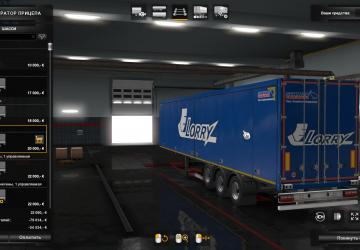 TK LORRY Skin for Volvo FH16 2012 and Own Trailer v2.0 for Euro Truck Simulator 2 (v1.34.x, 1.35.x)