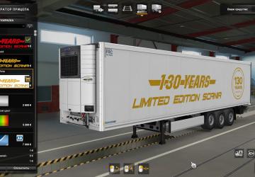 Trailer Limited Edition Skin version 1.0 for Euro Truck Simulator 2 (v1.40.x)