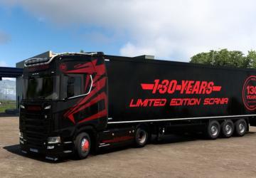 Trailer Limited Edition Skin version 1.0 for Euro Truck Simulator 2 (v1.40.x)