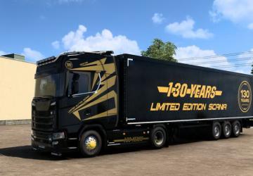 Trailer Limited Edition Skin version 1.0 for Euro Truck Simulator 2 (v1.40.x)
