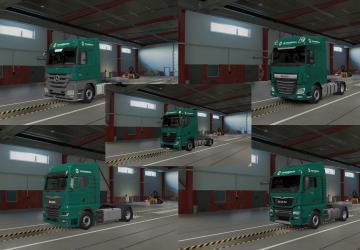 TRANSIMEKSA Skin version 1.0 for Euro Truck Simulator 2 (v1.43.x)