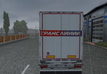 TransLines Skin for Trailers version 1.0 for Euro Truck Simulator 2 (v1.35.x)