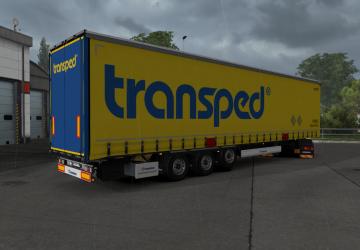 Transped Skin version 1.0 for Euro Truck Simulator 2 (v1.35.x, 1.36.x)