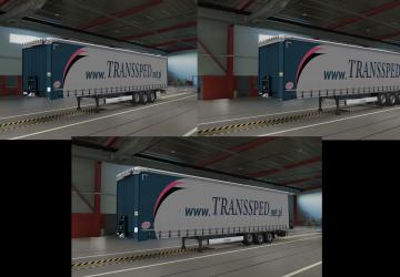 TRANSSPED Skin version 1.1 for Euro Truck Simulator 2 (v1.41.x, - 1.43.x)
