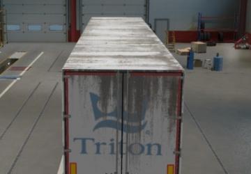 Dirty Triton Skin version 2.0 for Euro Truck Simulator 2 (v1.37.x, - 1.43.x)