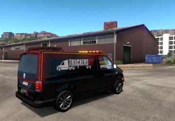 TruckersMP Skin for VW Transporter T6 version 1.0 for Euro Truck Simulator 2 (v1.35.x, - 1.42.x)