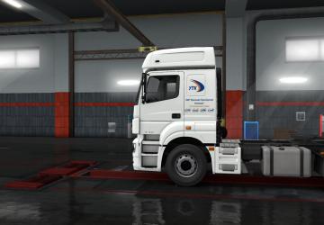 Ural Transport Company Skin for Kamaz 5490 Neo v1.0 for Euro Truck Simulator 2 (v1.35.x, 1.36.x)