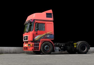Old-Style Skin for MAN F2000 version 1.0 for Euro Truck Simulator 2 (v1.43.x)