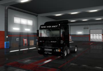 Veni Vidi Vici Skin for DAF 95 ATi version 1.0 for Euro Truck Simulator 2 (v1.34.x, - 1.38.x)