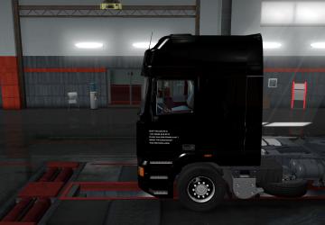 Veni Vidi Vici Skin for DAF 95 ATi version 1.0 for Euro Truck Simulator 2 (v1.34.x, - 1.38.x)
