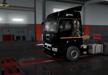 Venom Skin for Kamaz 5490 Neo version 1.0 for Euro Truck Simulator 2 (v1.35.x, 1.36.x)