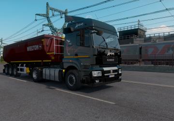 Venom Skin for Kamaz 5490 Neo version 1.0 for Euro Truck Simulator 2 (v1.35.x, 1.36.x)