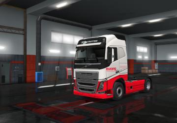 Vigard Skin #2 for Volvo 2012 version 1.0 for Euro Truck Simulator 2 (v1.35.x)