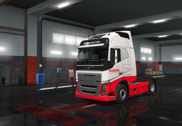 Vigard Skin #2 for Volvo 2012 version 1.0 for Euro Truck Simulator 2 (v1.35.x)