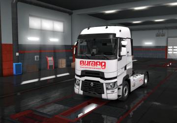Vigard Skin for Renault Range T version 1.0 for Euro Truck Simulator 2 (v1.35.x)