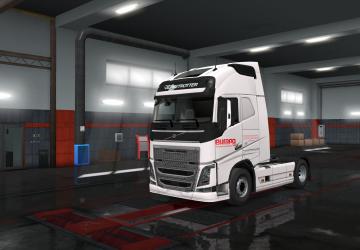 Vigard Skin for Volvo 2012 version 1.0 for Euro Truck Simulator 2 (v1.35.x)