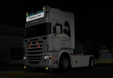 Viktor Tsoi Skin for Scania R&S by RJL version 1.0 for Euro Truck Simulator 2 (v1.35.x)