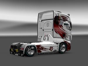 Skin Willy Wever for Scania R700 version 1.0 for Euro Truck Simulator 2 (v1.17, 1.27.x)