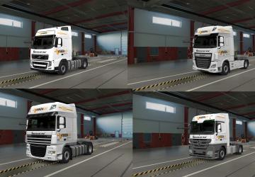 VISBEEN Skin version 1.1 for Euro Truck Simulator 2 (v1.41.x, - 1.43.x)