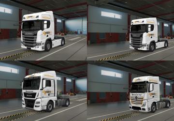 VISBEEN Skin version 1.1 for Euro Truck Simulator 2 (v1.41.x, - 1.43.x)