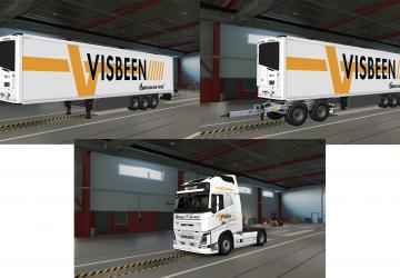 VISBEEN Skin version 1.1 for Euro Truck Simulator 2 (v1.41.x, - 1.43.x)