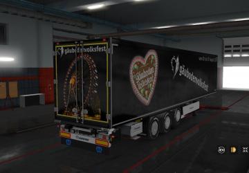 Volksfest Gaubodenfest 2019 Skin for Your Krone Trailer v1.0 for Euro Truck Simulator 2 (v1.32.x, - 1.35.x)