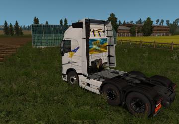 Skin Volvo Ukr version 1 for Euro Truck Simulator 2 (v1.35.x  1.36.x)