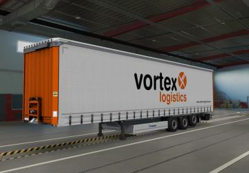 Vortex Logistics Skin version 1.0 for Euro Truck Simulator 2 (v1.43.x)