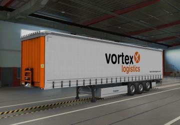 Vortex Logistics Skin version 1.0 for Euro Truck Simulator 2 (v1.43.x)