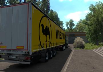 Wielton Skin for Standard Trailer version 1.0 for Euro Truck Simulator 2 (v1.35.x, 1.36.x)