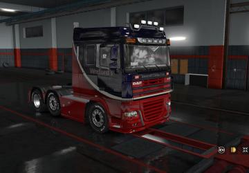 Wrefords Transport skin for DAF XF 105 version 1.0 for Euro Truck Simulator 2 (v1.32.x, - 1.35.x)