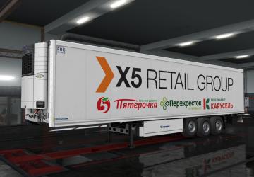 X5 LOGISTICS Skin version 1.0 for Euro Truck Simulator 2 (v1.35.x)