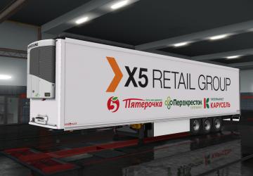 X5 LOGISTICS Skin version 1.0 for Euro Truck Simulator 2 (v1.35.x)
