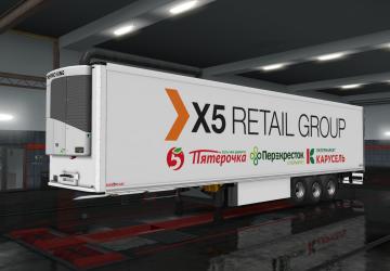 X5 LOGISTICS Skin version 1.0 for Euro Truck Simulator 2 (v1.35.x)