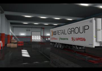 X5 Retail Group Skin for Krone version 1.0 for Euro Truck Simulator 2 (v1.35.x, 1.36.x)