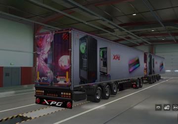 XPG Skin for Trailers version 1.0 for Euro Truck Simulator 2 (v1.32.x, - 1.37.x)