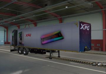 XPG Skin for Trailers version 1.0 for Euro Truck Simulator 2 (v1.32.x, - 1.37.x)