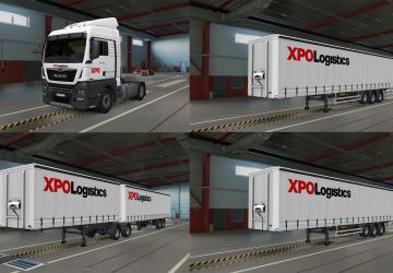 XPO Logistics Skin version 1.2 for Euro Truck Simulator 2 (v1.41.x, - 1.43.x)