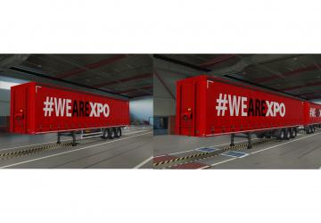 XPO Logistics Skin version 1.2 for Euro Truck Simulator 2 (v1.41.x, - 1.43.x)