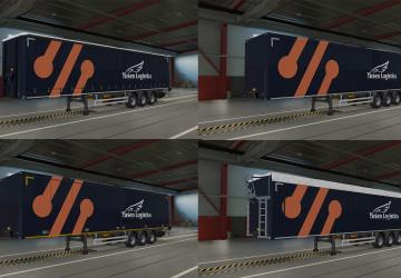 YUSEN LOGISTICS Skin version 1.0 for Euro Truck Simulator 2 (v1.41.x, - 1.43.x)