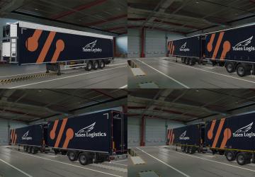 YUSEN LOGISTICS Skin version 1.0 for Euro Truck Simulator 2 (v1.41.x, - 1.43.x)