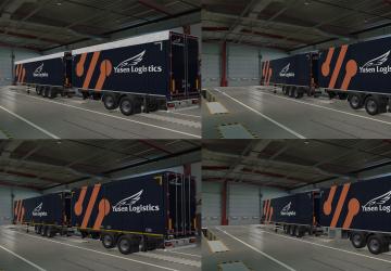 YUSEN LOGISTICS Skin version 1.0 for Euro Truck Simulator 2 (v1.41.x, - 1.43.x)