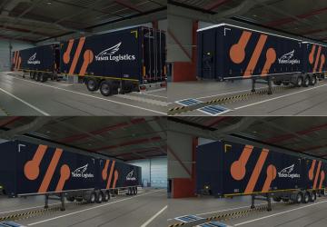 YUSEN LOGISTICS Skin version 1.0 for Euro Truck Simulator 2 (v1.41.x, - 1.43.x)
