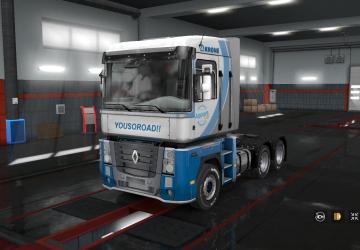 Aqours Krone Skin Pack for Krone Trailer and Trucks v1.0 for Euro Truck Simulator 2 (v1.32.x, - 1.35.x)