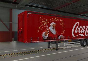 Coca-Cola Skin Pack for Mercedes Actros MP4 v1.1 for Euro Truck Simulator 2 (v1.37.x, - 1.42.x)