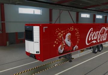 Coca-Cola Skin Pack for Mercedes Actros MP4 v1.1 for Euro Truck Simulator 2 (v1.37.x, - 1.42.x)