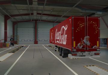 Coca-Cola Skin Pack for Mercedes Actros MP4 v1.1 for Euro Truck Simulator 2 (v1.37.x, - 1.42.x)