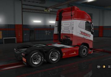 Eurobulk Skinpack for Trailers and DAF XF 105, Volvo FH16 v1.0 for Euro Truck Simulator 2 (v1.32.x, - 1.35.x)