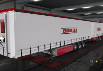 Eurobulk Skinpack for Trailers and DAF XF 105, Volvo FH16 v1.0 for Euro Truck Simulator 2 (v1.32.x, - 1.35.x)